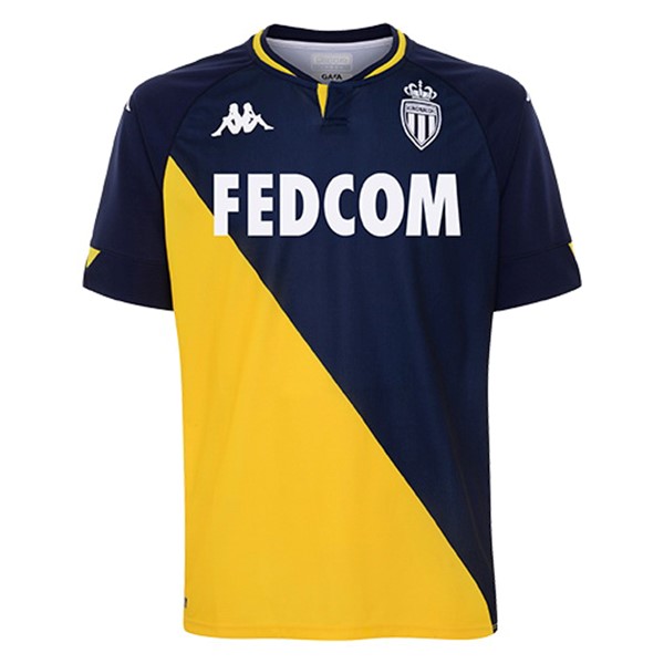 Tailandia Camiseta AS Monaco 2ª 2020-2021 Amarillo